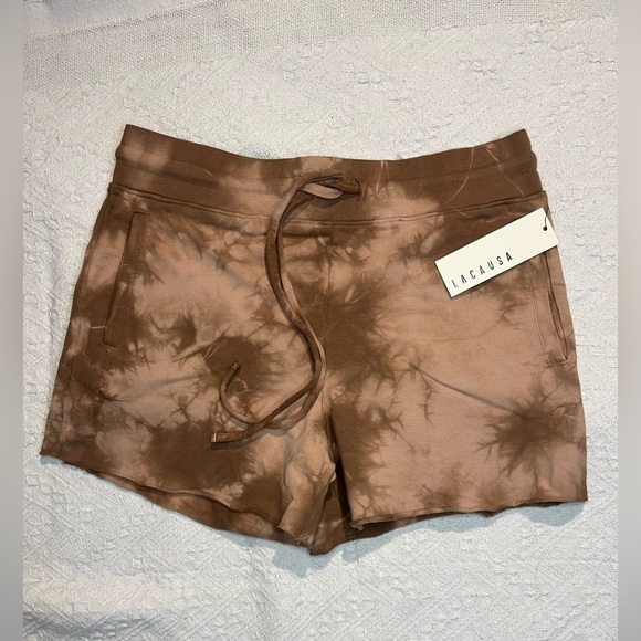 LACAUSA Slater Shorts in Rustic Tie Dye, size XS, NWT! Sold at Anthropologie! - Picture 3 of 8